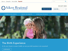 Tablet Screenshot of aikenregional.com
